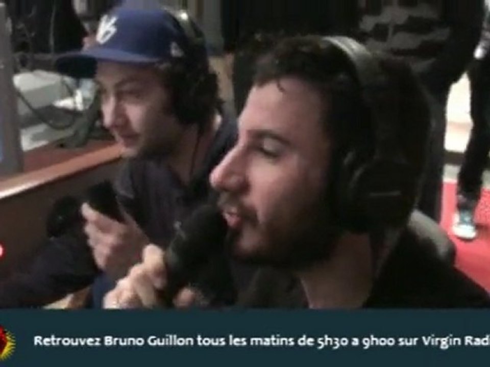 Michaël Youn Chez Bruno Guillon sur Virgin Radio