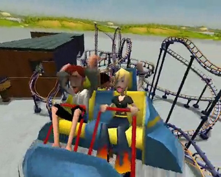 Spinnin' Out of Control (Back Park) - RollerCoaster Tycoon 3