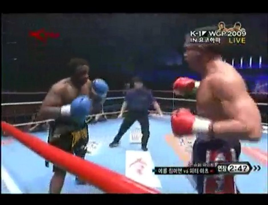 Peter Aerts vs Errol Zimmerman, ( K-1 WORLD GP  2009 )