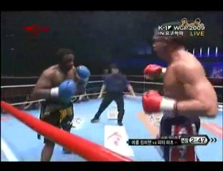 Peter Aerts vs Errol Zimmerman, ( K-1 WORLD GP  2009 )