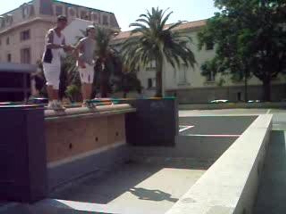 PARKOUR saut de détente