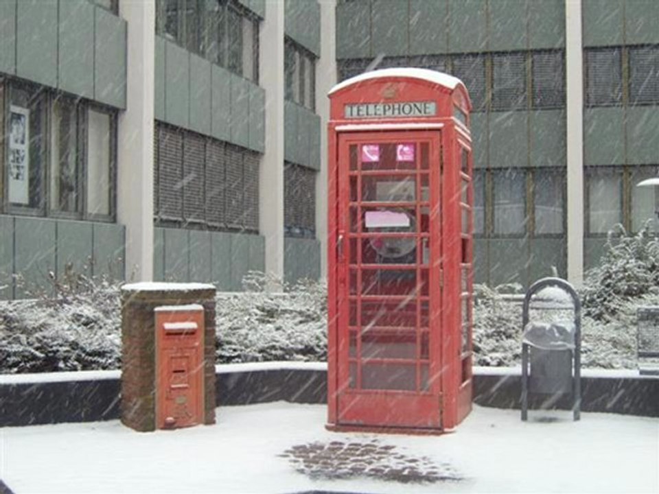 Sankt Augustin im Schnee