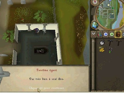 runescape walkthrough 9) quete : fantome a perdu la tête