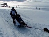 Jean-Philippe Pontier utilise un baton de ski - étape 7