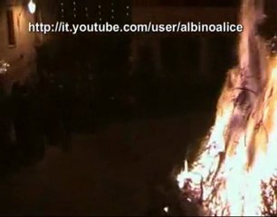 Bitti - fuoco  di San Antonio