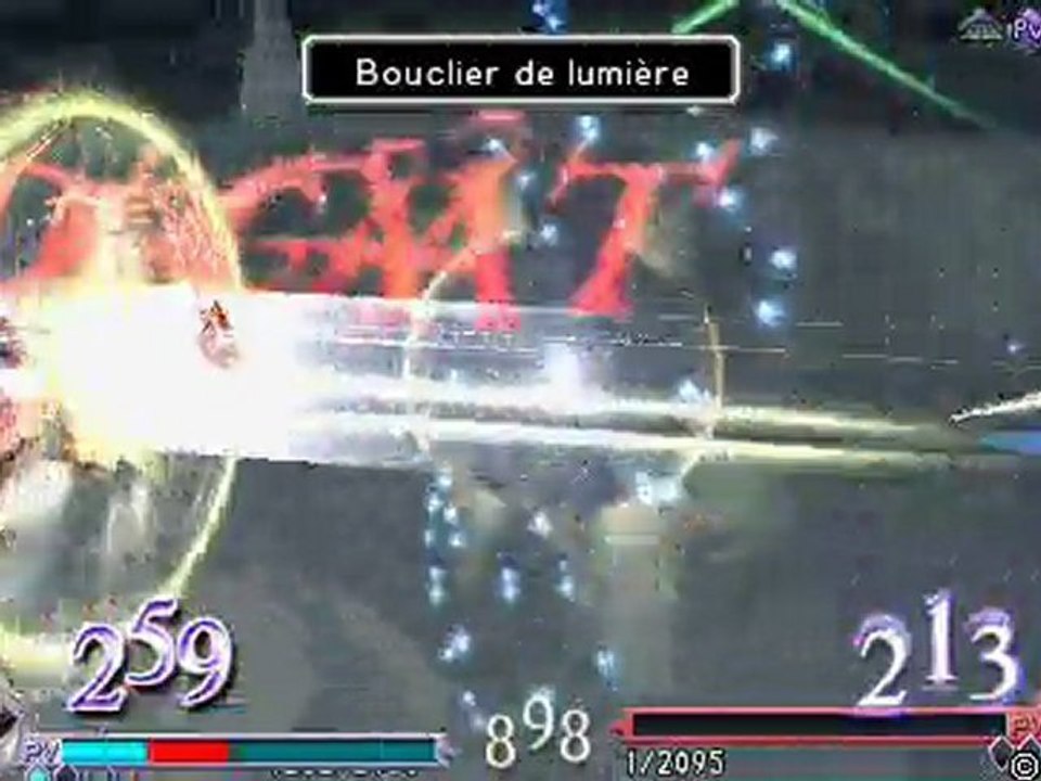 Dissidia final fantasy cecil vs chevalier de lumière.
