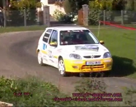 Rallye de Montbéliard 2008 L. POIROT / D. BROT Saxo VTS N2
