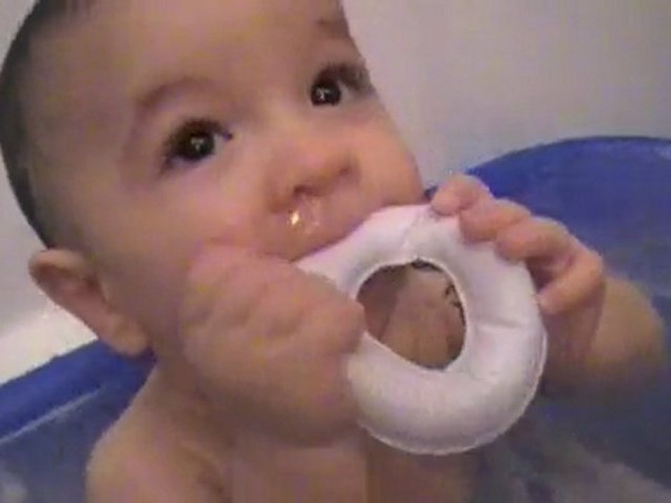 Dans le bain