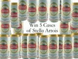 Win 5 cases of Stella Artois Beer!