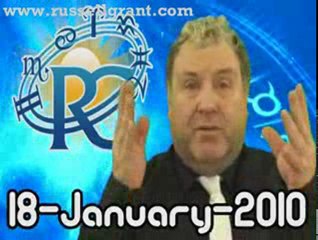 RussellGrant.com Video Horoscope Taurus January Monday 18th