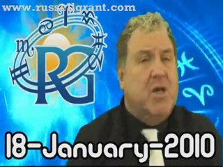 RussellGrant.com Video Horoscope Scorpio January Monday 18th
