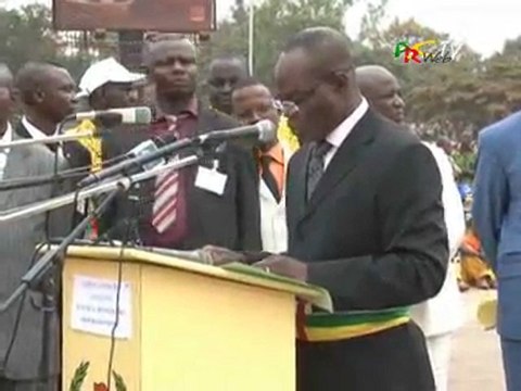 Inauguration Place Omar Bongo Président Paul Biya CEMAC