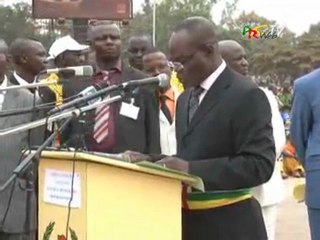 Inauguration Place Omar Bongo Président Paul Biya CEMAC