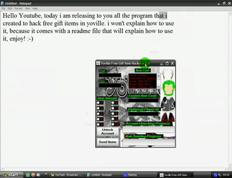 Yoville Free Gift Hack Program Released! 2010