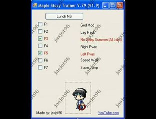 Cheat Maple Story V.79 Trainer Hack [I MADE]