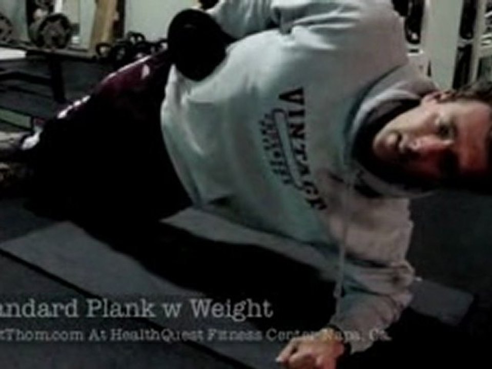 Improve Core Strength w Variation of Standard Plank