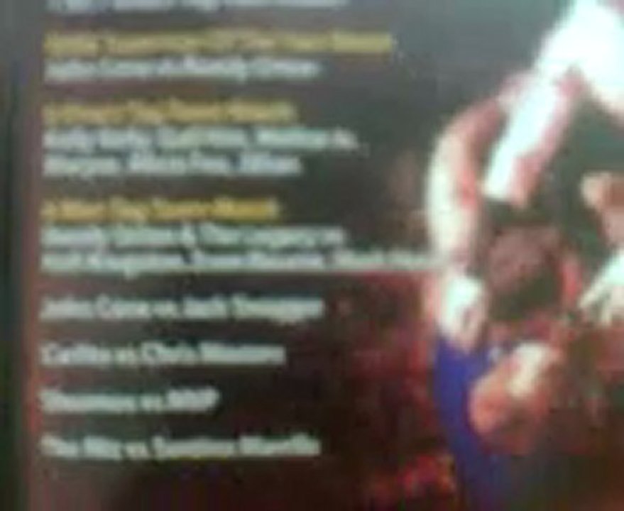 wwe raw dvd (dec 14-21 2009)