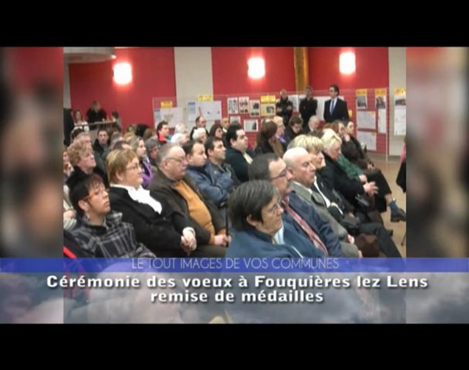 Fil de l'Actu - cérémonie des voeux à Fouquières lez lens