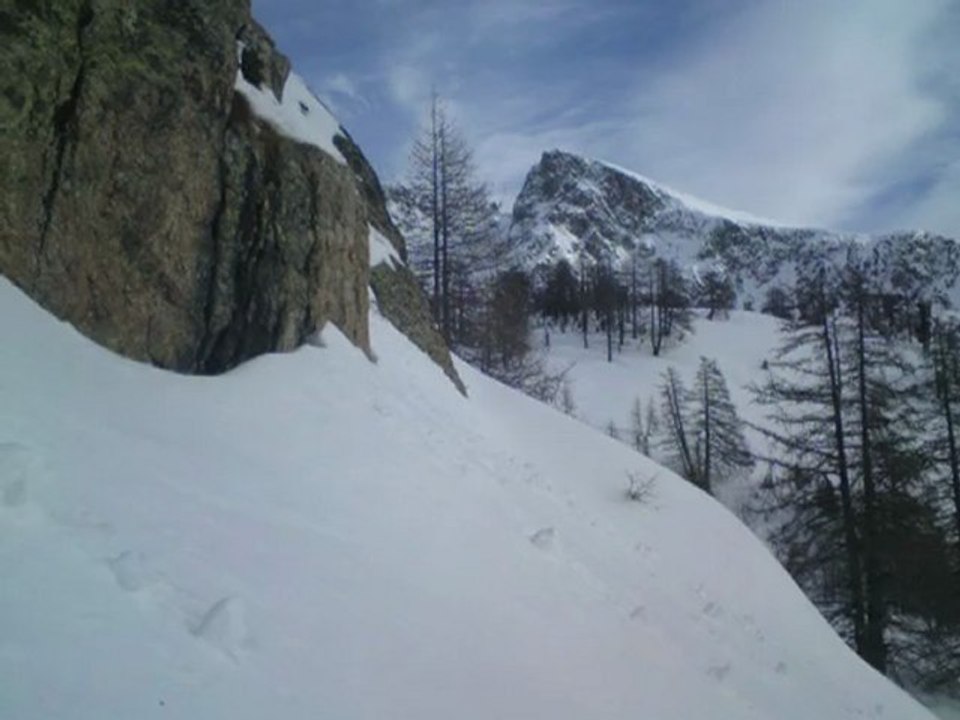 Escalade vers la Malivern