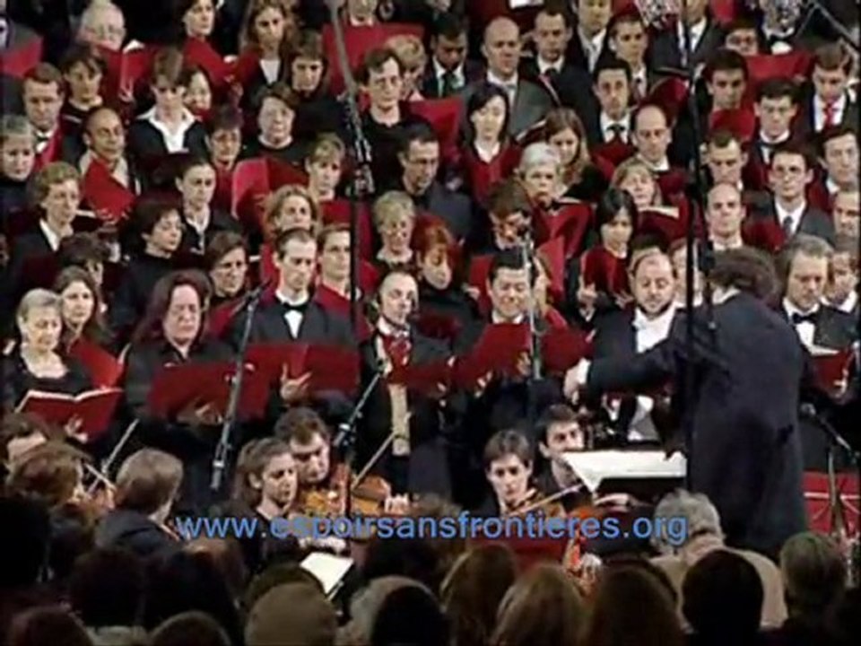 Concert au profit d'Espoir sans Frontières