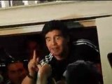 Maradona: bagno di folla in Sud Africa