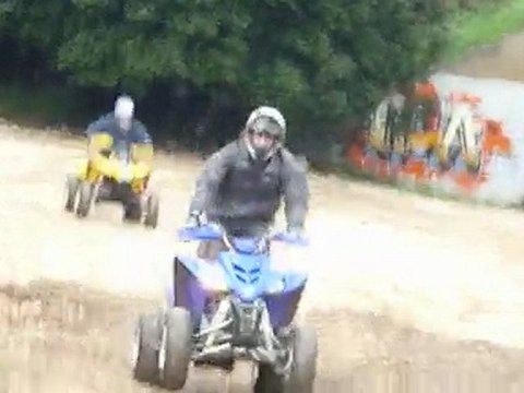 raptor 350 et trail blazer petit Saut