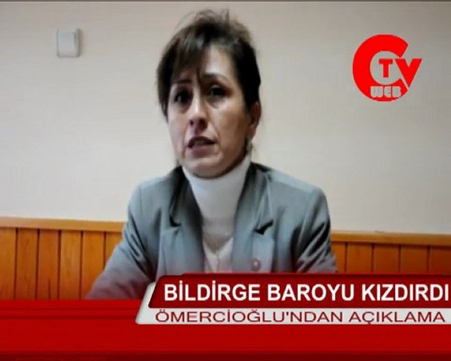 Bildirge baroyu kızdırdı