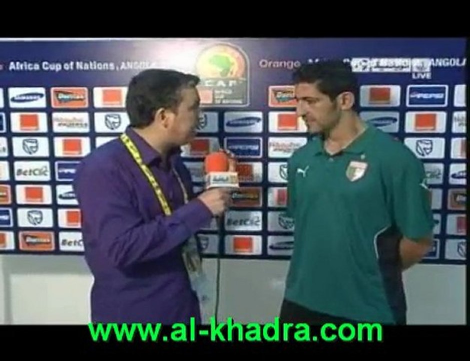 ALGERIE 0-ANGOLA 0 (ON EST QUALIFIÉ)