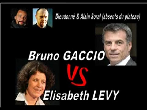 Elisabeth Levy VS Bruno Gaccio sur Dieudonné et soral