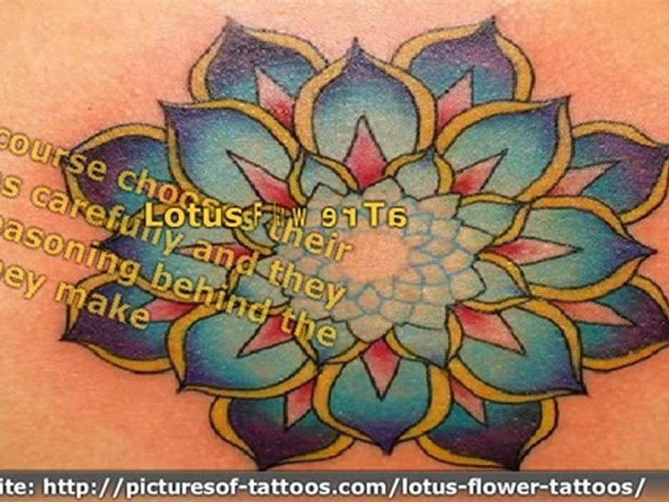 Lotus Flower Tattoos