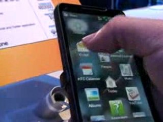HTC HD2 at CES