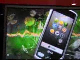 LG Chocolate Touch at CES