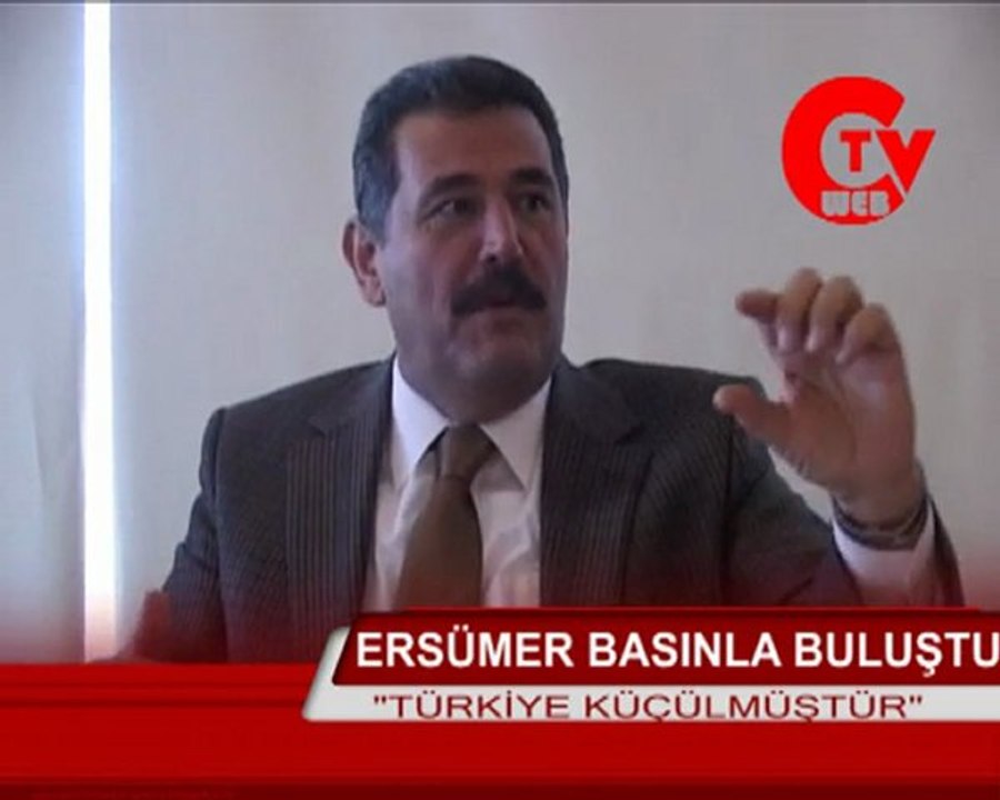 Ersümer basınla buluştu