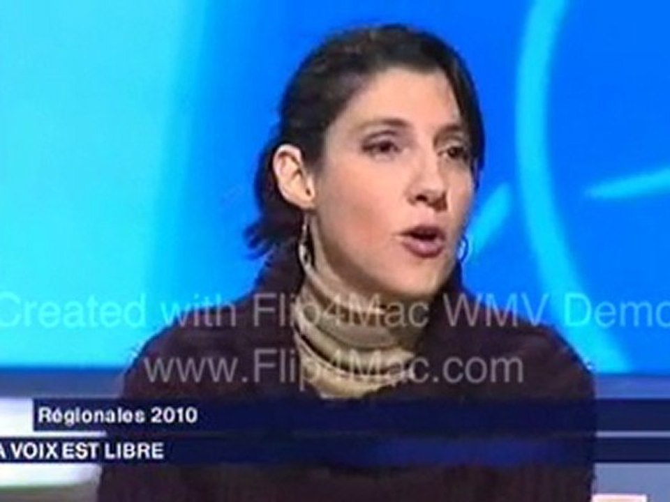 Myriam Martin Tête de liste NPA Midi Pyrénées 2010