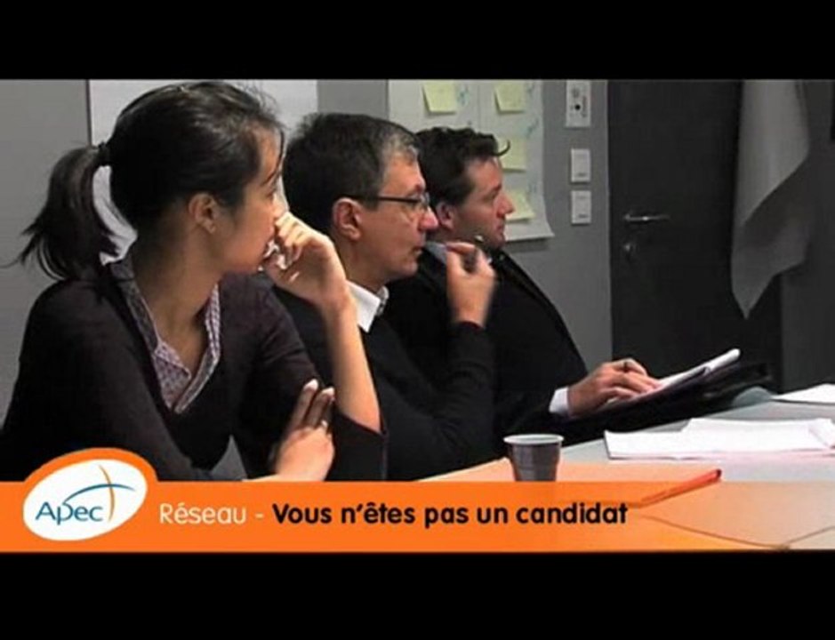 Réseau : vous n'êtes pas un candidat
