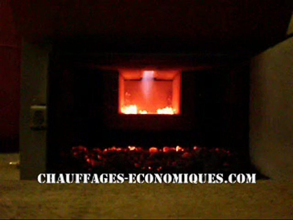 Flamme inversée Chaudière Bois Vigas