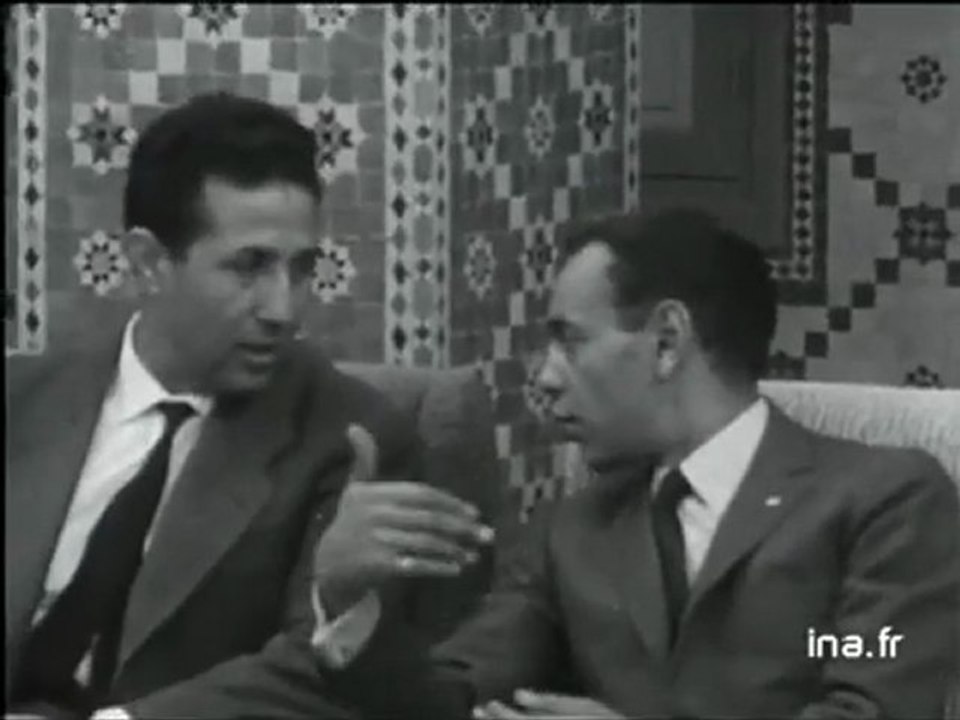 1réunion des Algériens أول تجمع حكومي جزائري كان بالمغرب