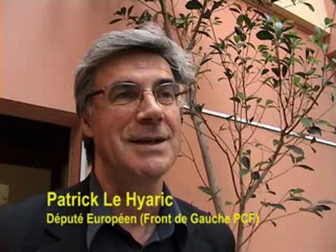 Le Hyaric 16 janvier 2010 à Tours