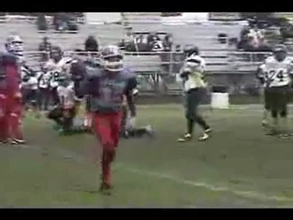 Meta sporca in una partita di football americano