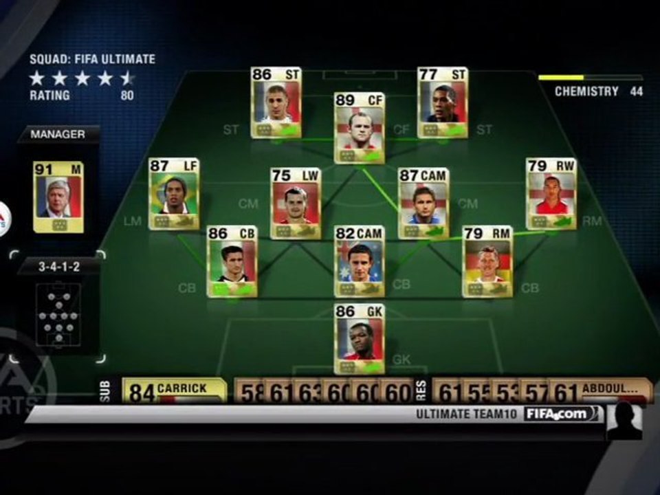 FIFA 10 Ultimate Team : Tutorial PS3