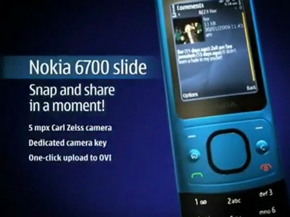 Nokia 6700 Slide