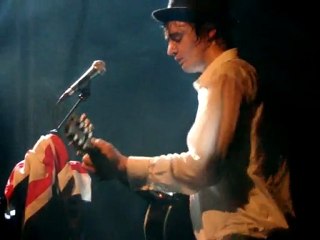 Peter Doherty à la Flèche d'Or à Paris le 18/01/2010