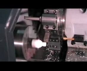 Cnc tornada birçok işlemi içeren parçanın imalatı.