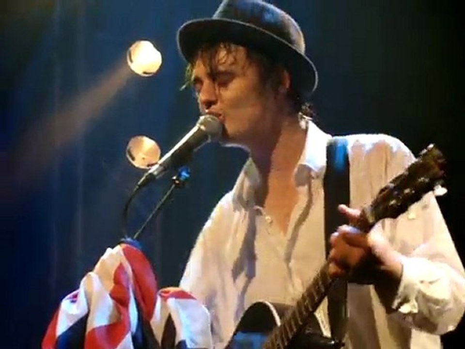 Pete Doherty à la Flèche d'Or à Paris le 18/01/2010