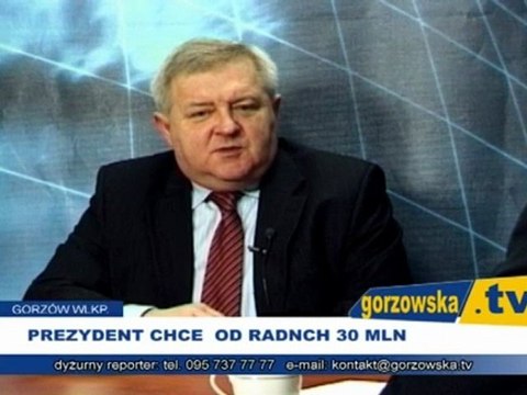 PREZYDENT CHCE OD RADNYCH 30 MILIONÓW