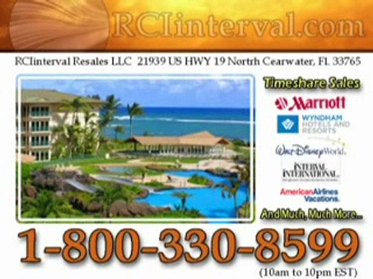⁣Timeshare Rentals Clearwater