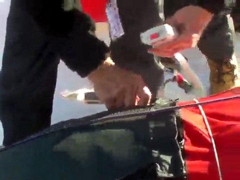 Chaque musher est équipé d'un arva et d'une balise gps