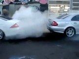 Mercedes AMG Vs Brabus burn