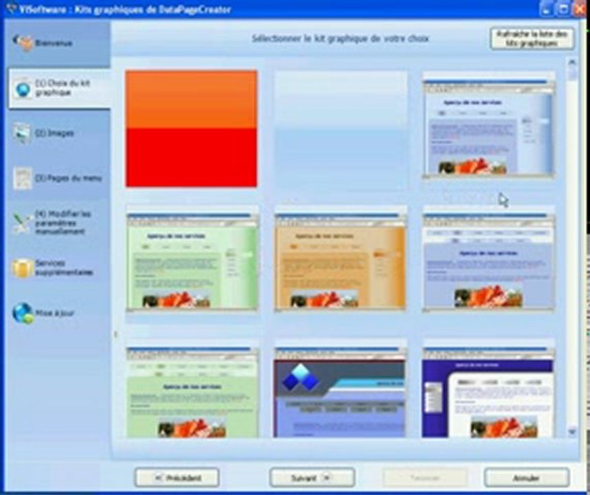Tutoriel no 1 du logiciel de création de sites Internet DPC