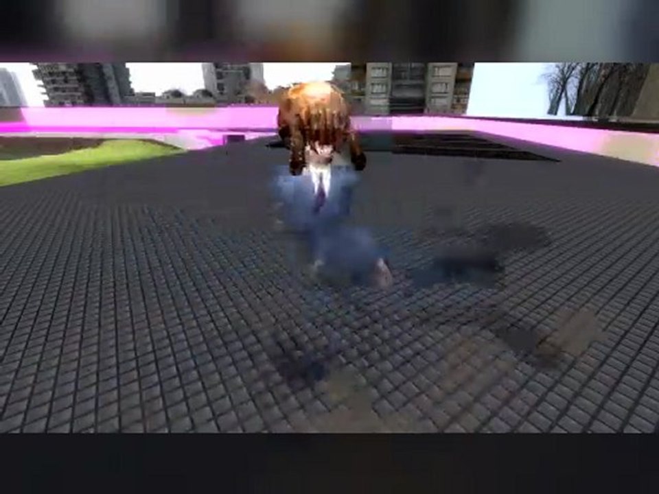 G-Man rencontre un headcrab